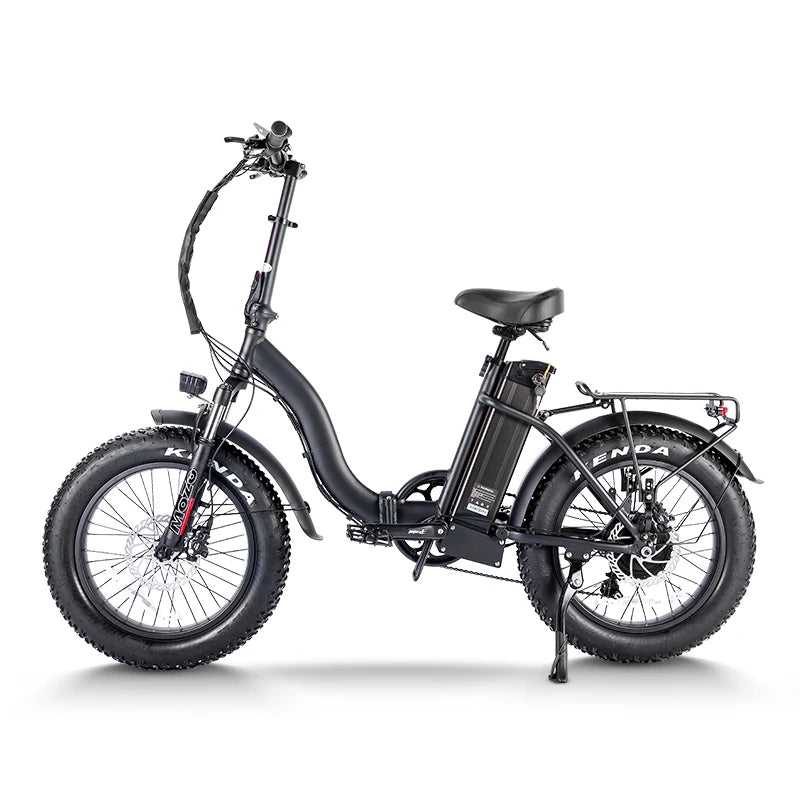 Foldable Ebike for adults 1400W Peak 48V 15AH Li-ion Battery E bike,20 Inch Fat tire,Folding Ebike for Commuter Man Woman