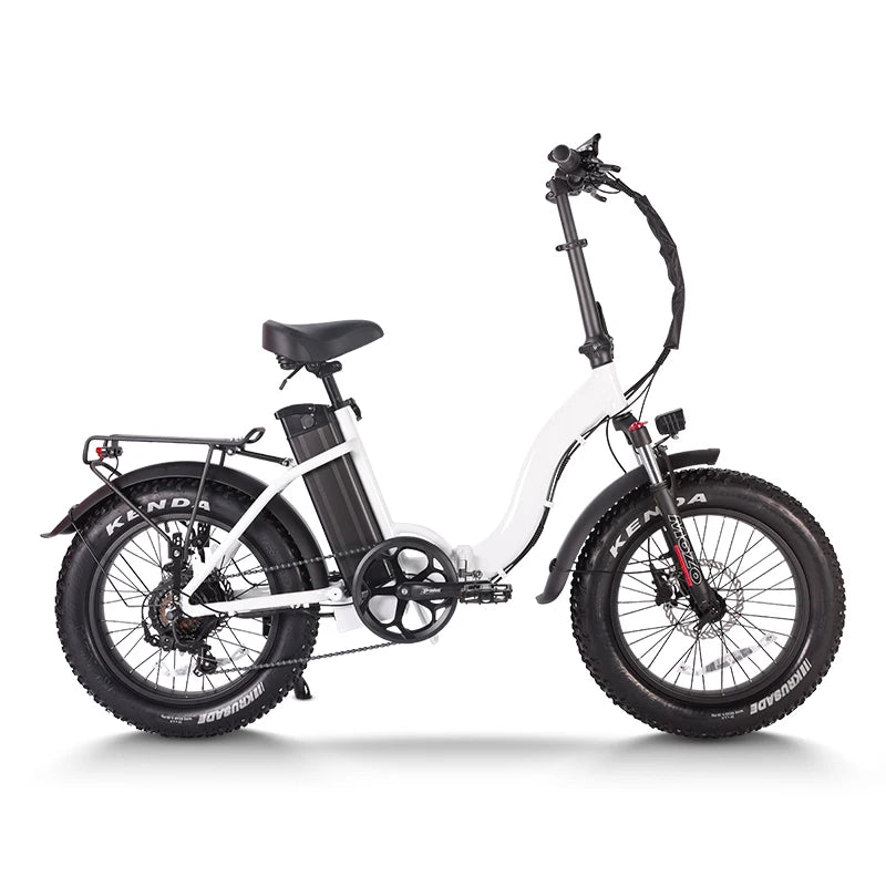 Foldable Ebike for adults 1400W Peak 48V 15AH Li-ion Battery E bike,20 Inch Fat tire,Folding Ebike for Commuter Man Woman