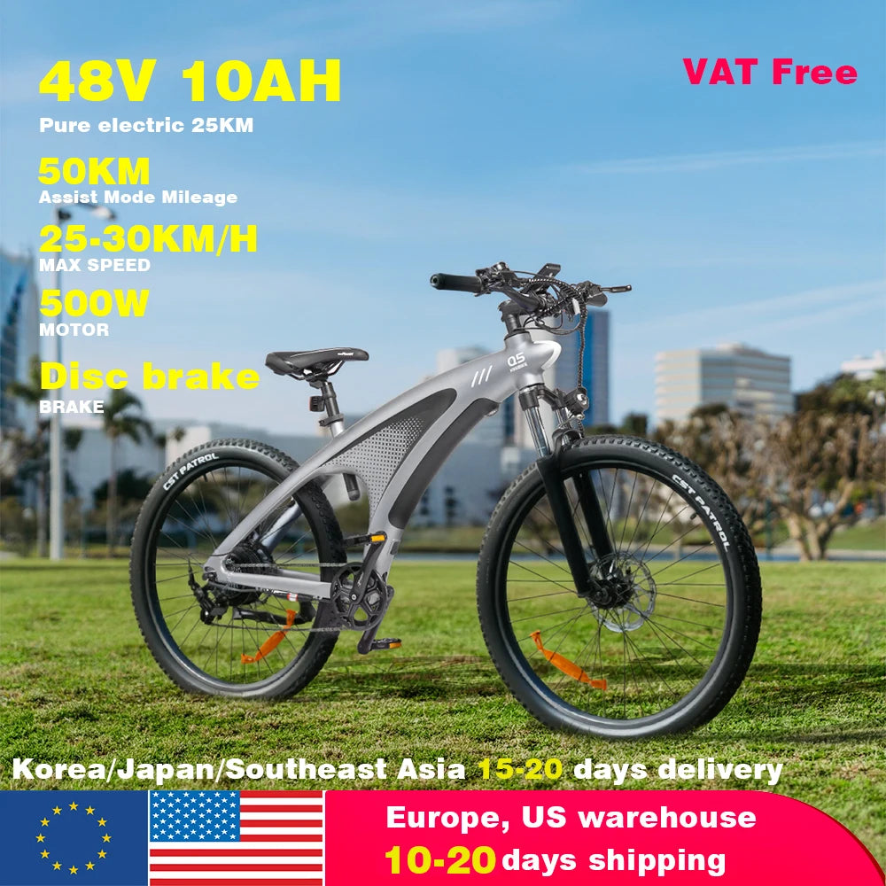 HX Q5 Ebikes 2000W Adults Electric Bike Bicycle 2000W 48V 20AH 27.5 Inch Off-Road Tire Electric E Bikes Mountain Ebike