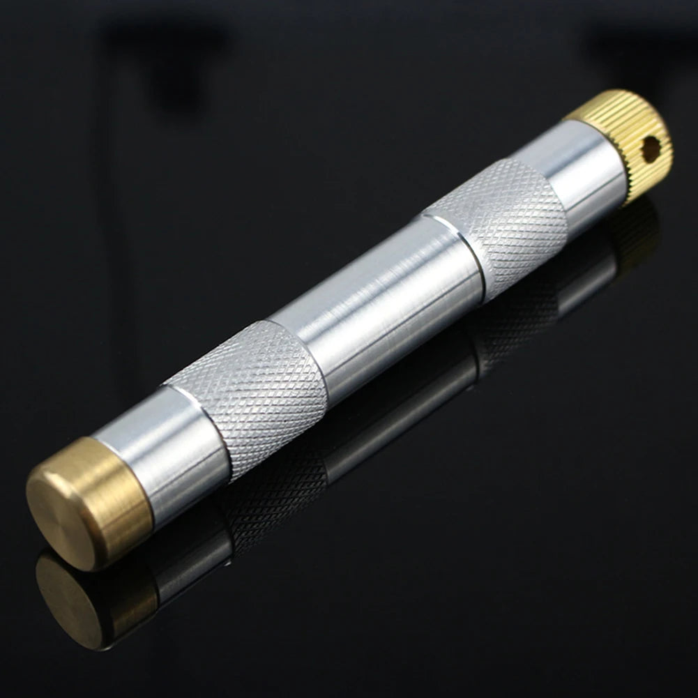 Brass Fire Starter Tube Portable Ignited Piston Firearm Useful Air Compression Fire Tube Survival Tool Heating Gadgets