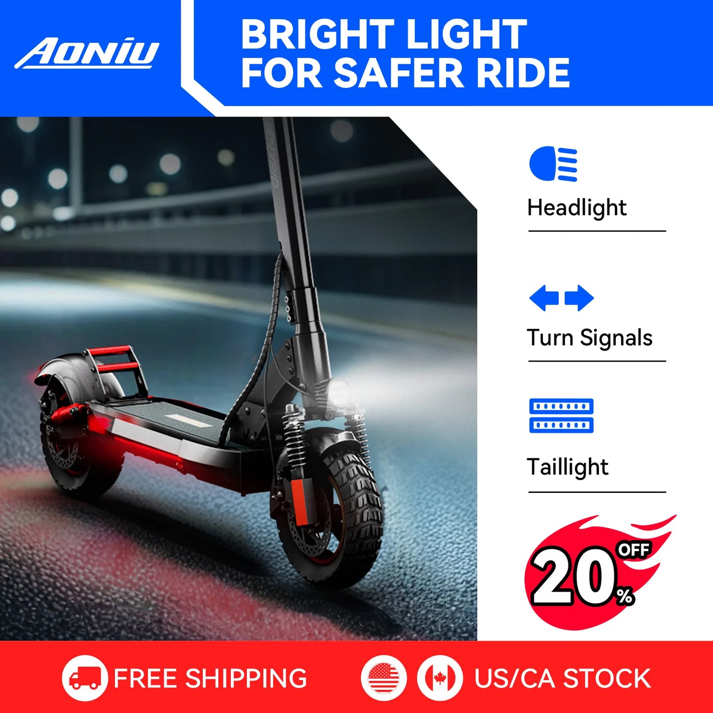 AONIU M4 Electric Scooter for Adults with seat 28mph Speed 31Miles Heavy Duty 330+ lbs 10inch Off Road Wheel Foldable Escooter