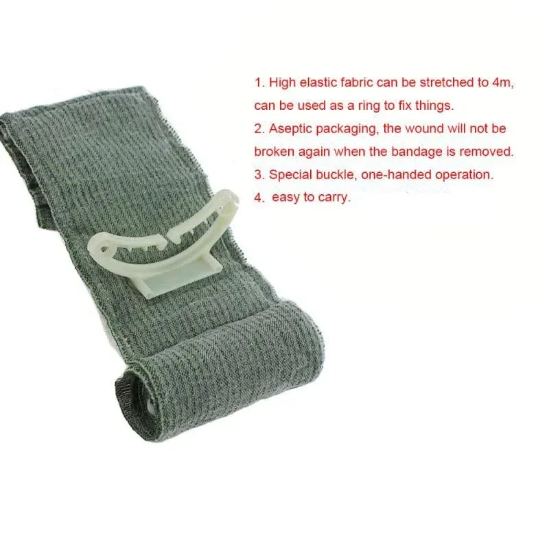 Medical Trauma Kit Israeli Bandage 4/6inch Emergency Security Protection For Outdoor Camping Hiking Wound First Aid