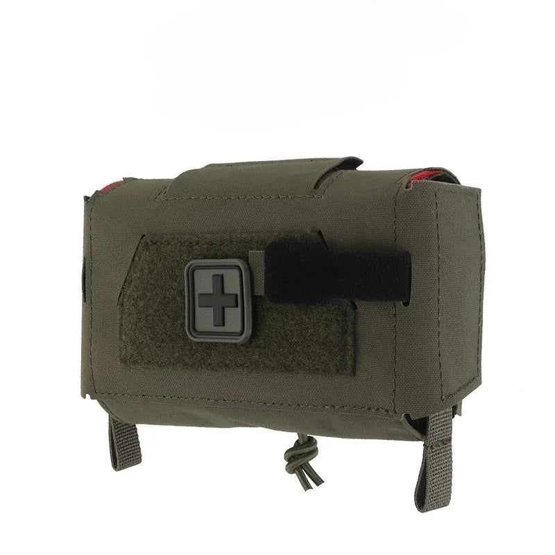 Compact Trauma Kit Tactical IFAK Medical First Aid Pouch Outdoors Hunting Camping Patrol Survival Equipment