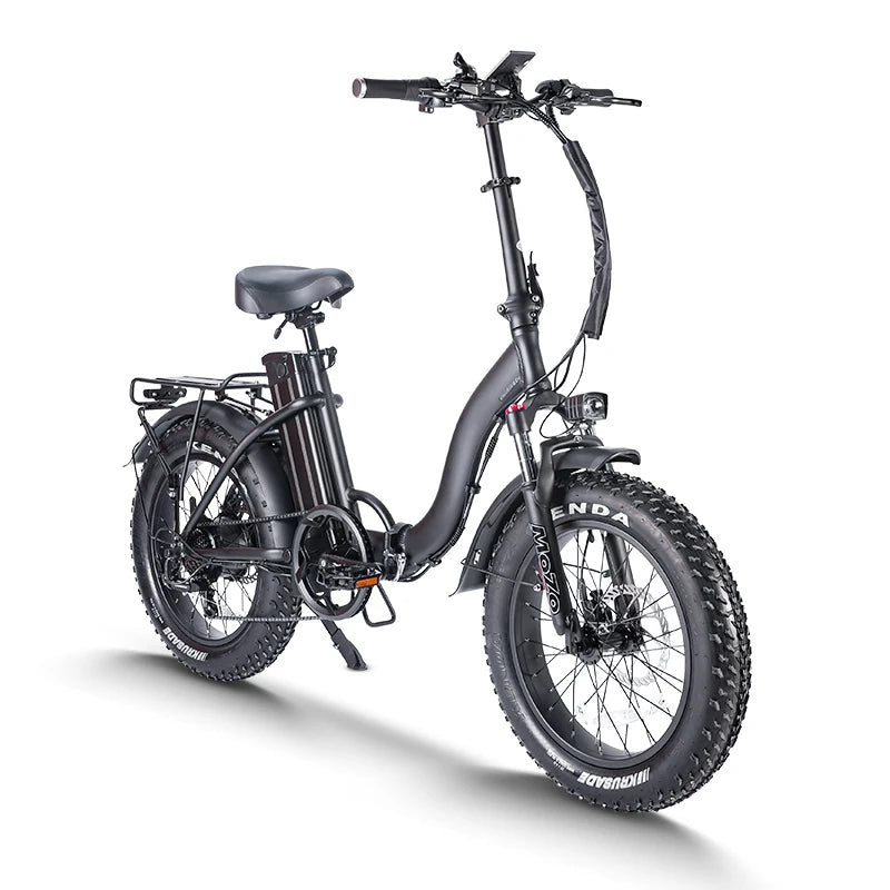 Foldable Ebike for adults 1400W Peak 48V 15AH Li-ion Battery E bike,20 Inch Fat tire,Folding Ebike for Commuter Man Woman