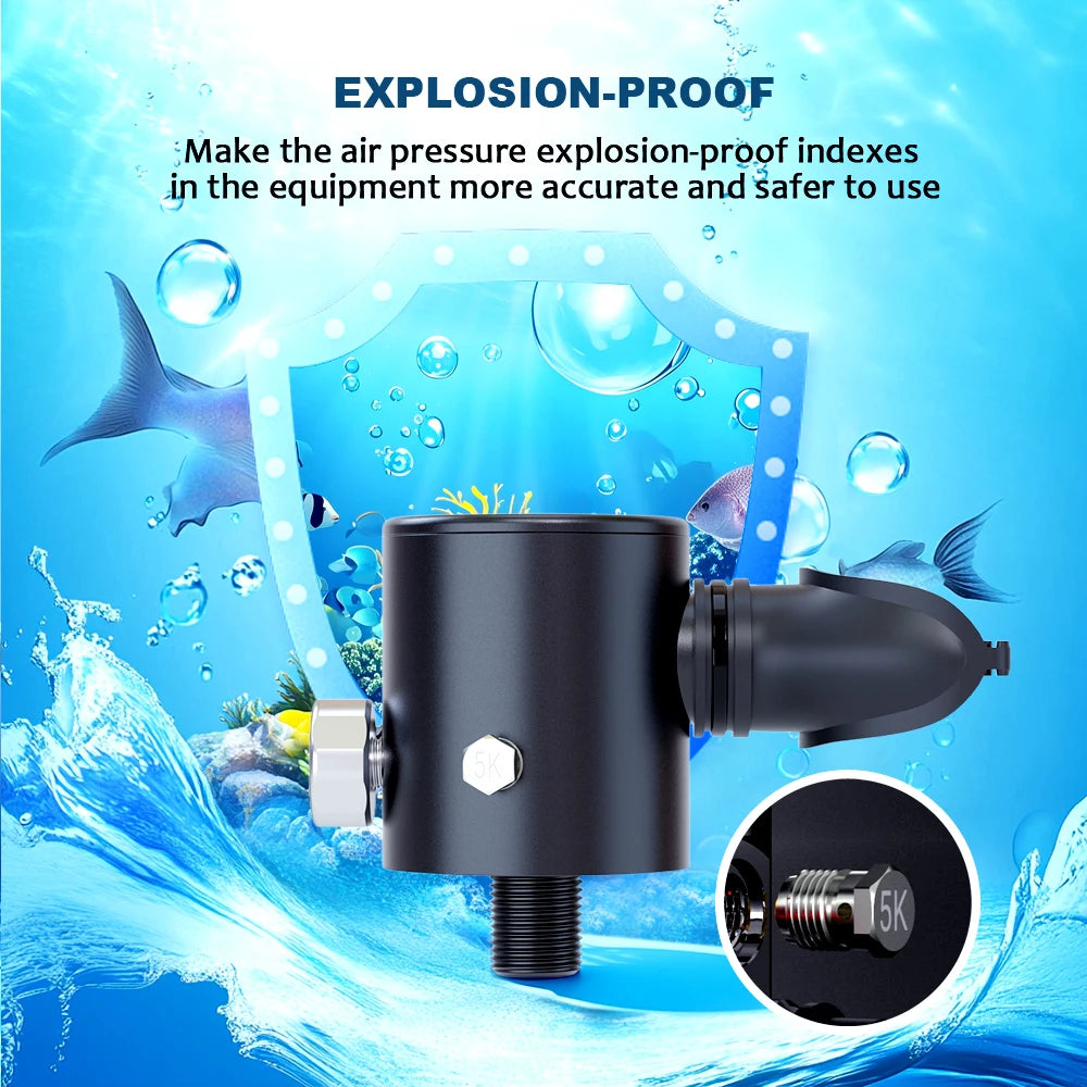 SEBIger Mini Diving Scuba Tank 0.5L Portable Diving Tankfor Dive Boat Repair Snorkeling Swimming Gifts of travel for Women men