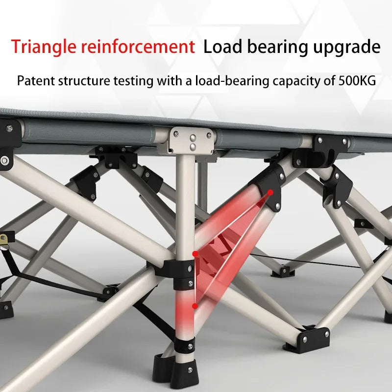 Folding Camping Cot XXL, Folding Cot Camping Cot For Adults Portable Folding Outdoor Cot With Carry Bags For Outdoor Travel Camp