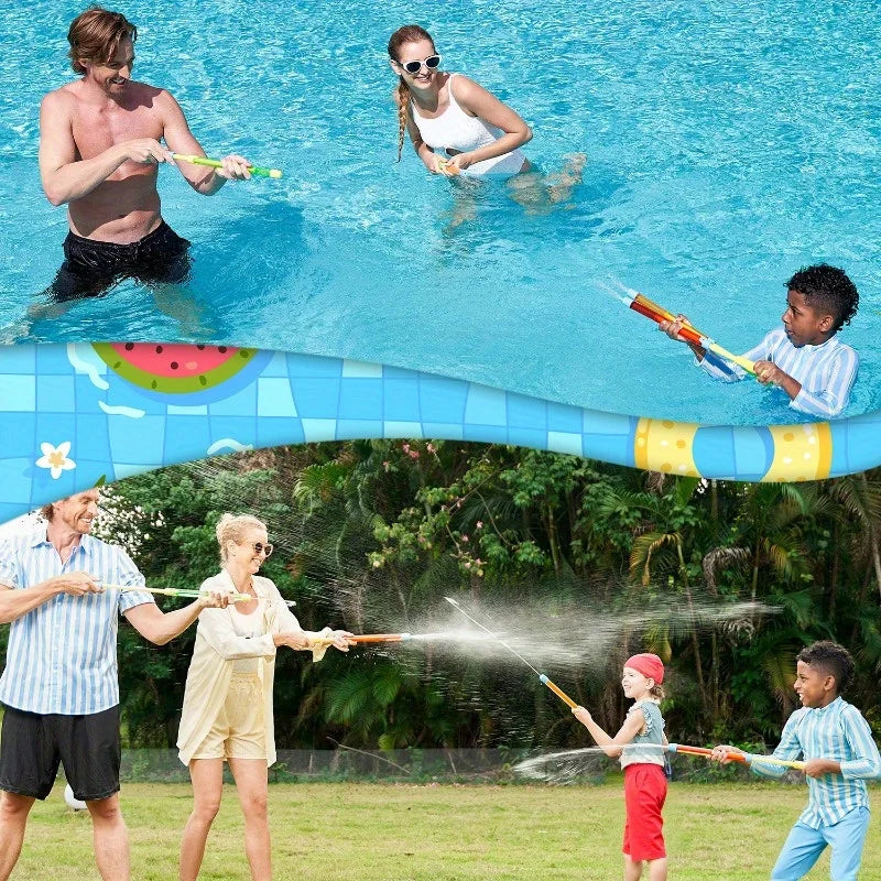 JOYFY 24 pcs Blaster Soaker Water Gun Squirt Guns for Kids Summer Swimming Pool Beach Sand Water Activity Fighting Play Toys