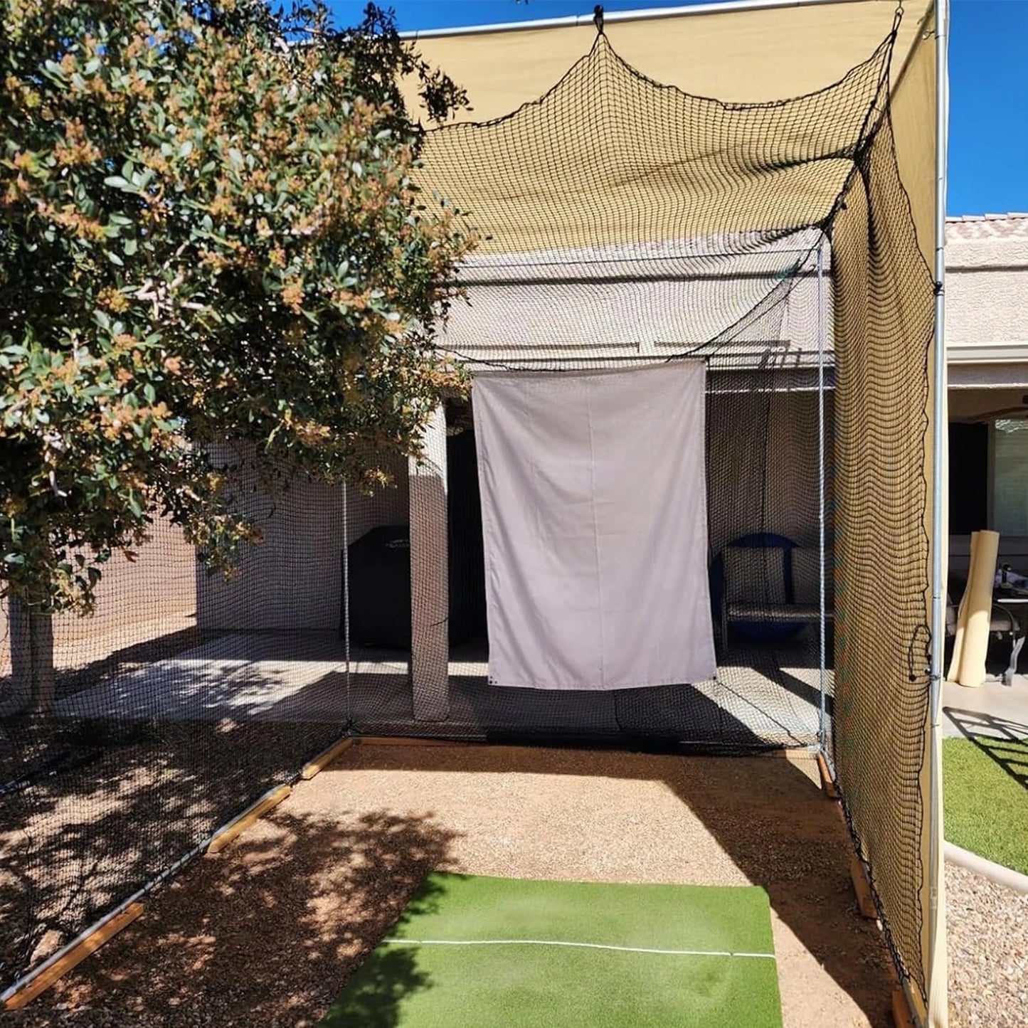 Golf Cage Net Foldable Portable Batting Cage For Training