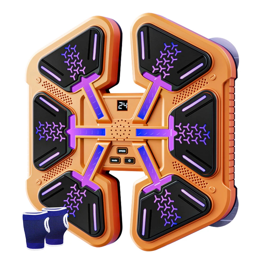New Smart Music Boxing Wall Target Adult/Children Sports Fitness Boxing Trainer Home Exercise Response Training Boxing Machine