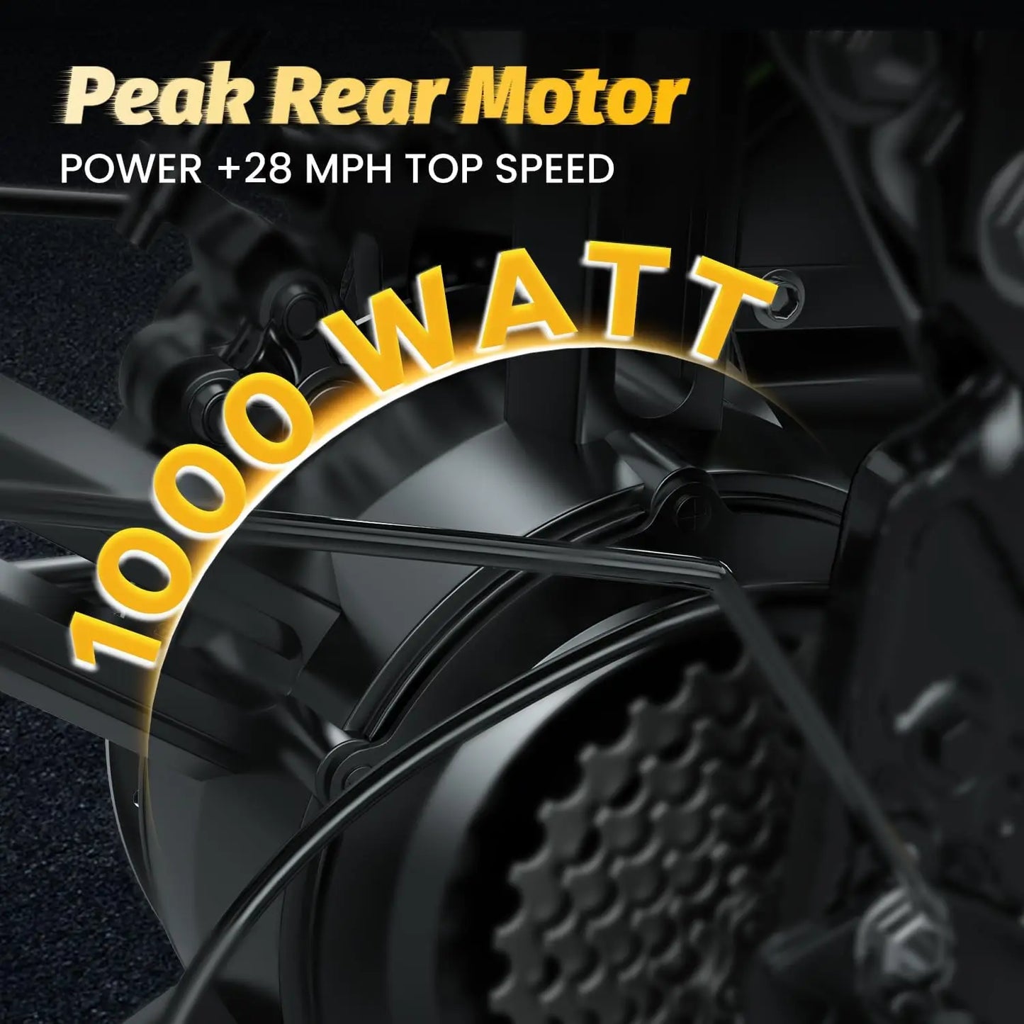 Cybervelo 1000w Motor 20" Fat Tire Foldable Electric bike For Adults, 48V 16AH Built-in Battery, , Adult City commuter bike EK5