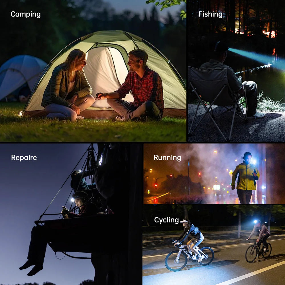 Sofirn HS42 2100lm USB C Rechargeable Headlamp With SST40 LED For Camping