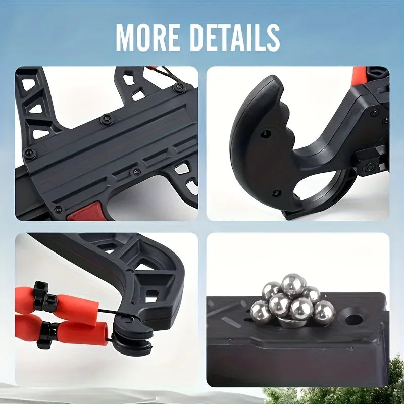 7-Shot Archery and Steel Ball Dual-Purpose Compound Bow