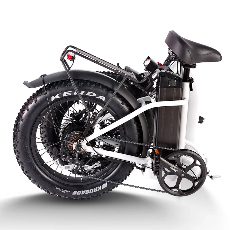 Foldable Ebike for adults 1400W Peak 48V 15AH Li-ion Battery E bike,20 Inch Fat tire,Folding Ebike for Commuter Man Woman