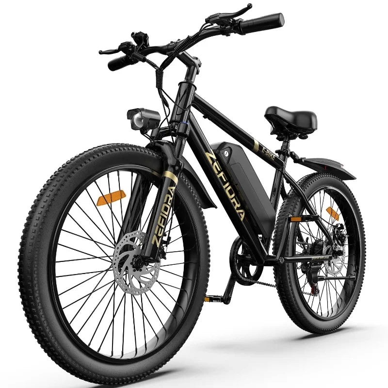 500W Adult Electric Bike 25MPH 48V15AH Mountain Electric Bicycle Outdoor Sports 26 Inch Fat Tire Motorcycle E Bike