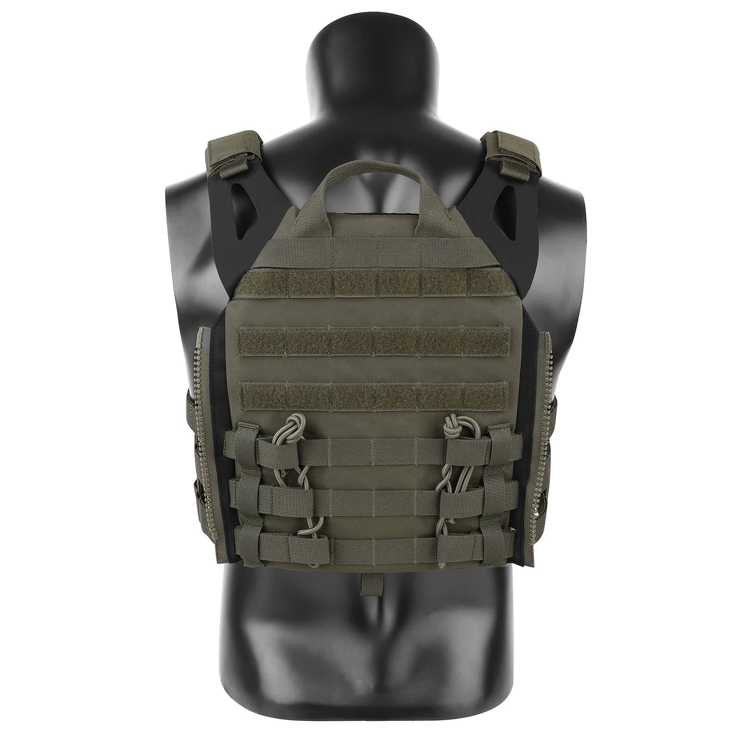 KRYDEX 500D Nylon Tactical Plate Carrier Vest With MOLLE