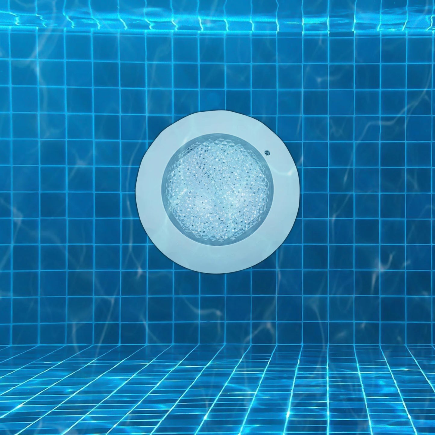 Durable RGB Pool Lights with 2835 Light Beads, 45W LED, 3000LM Brightness, Long-lasting, Compact, Ideal for Home Pool and