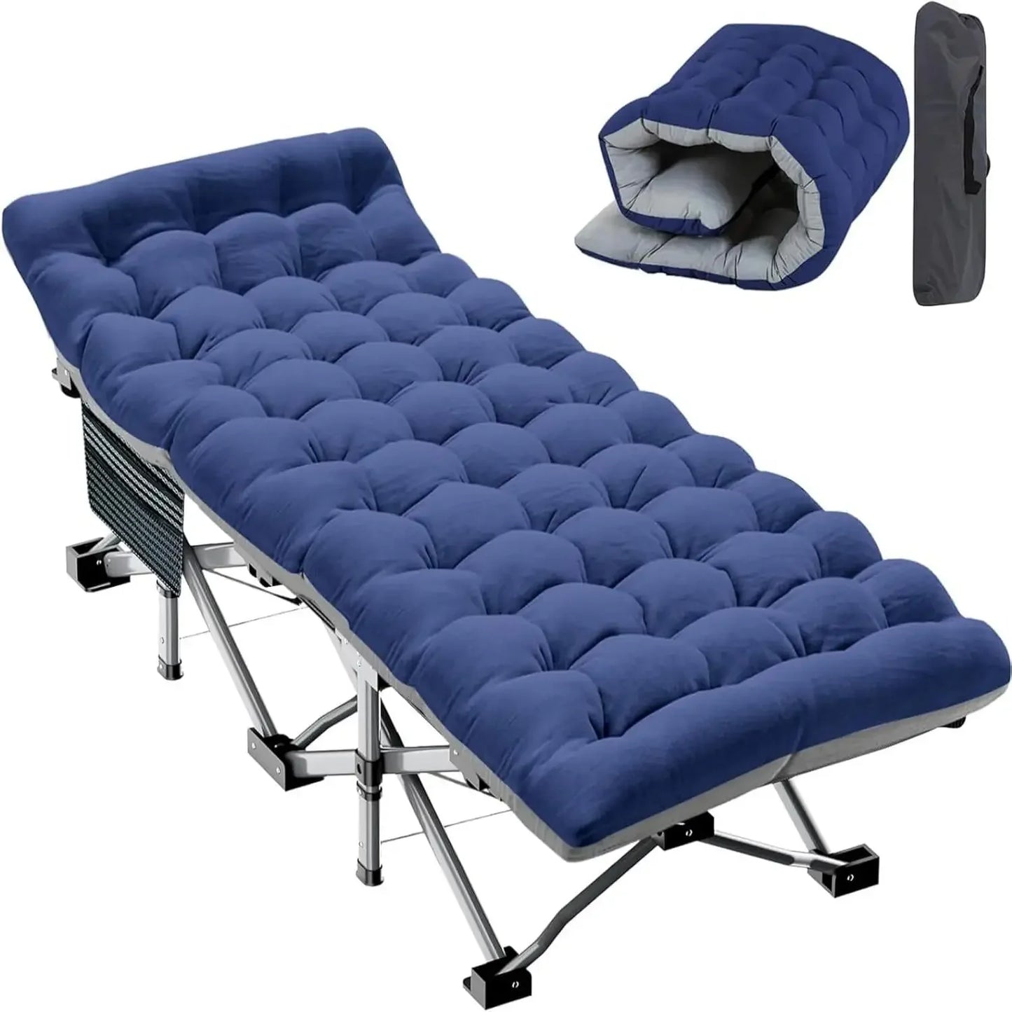 Folding Camping Cot XXL, Folding Cot Camping Cot For Adults Portable Folding Outdoor Cot With Carry Bags For Outdoor Travel Camp