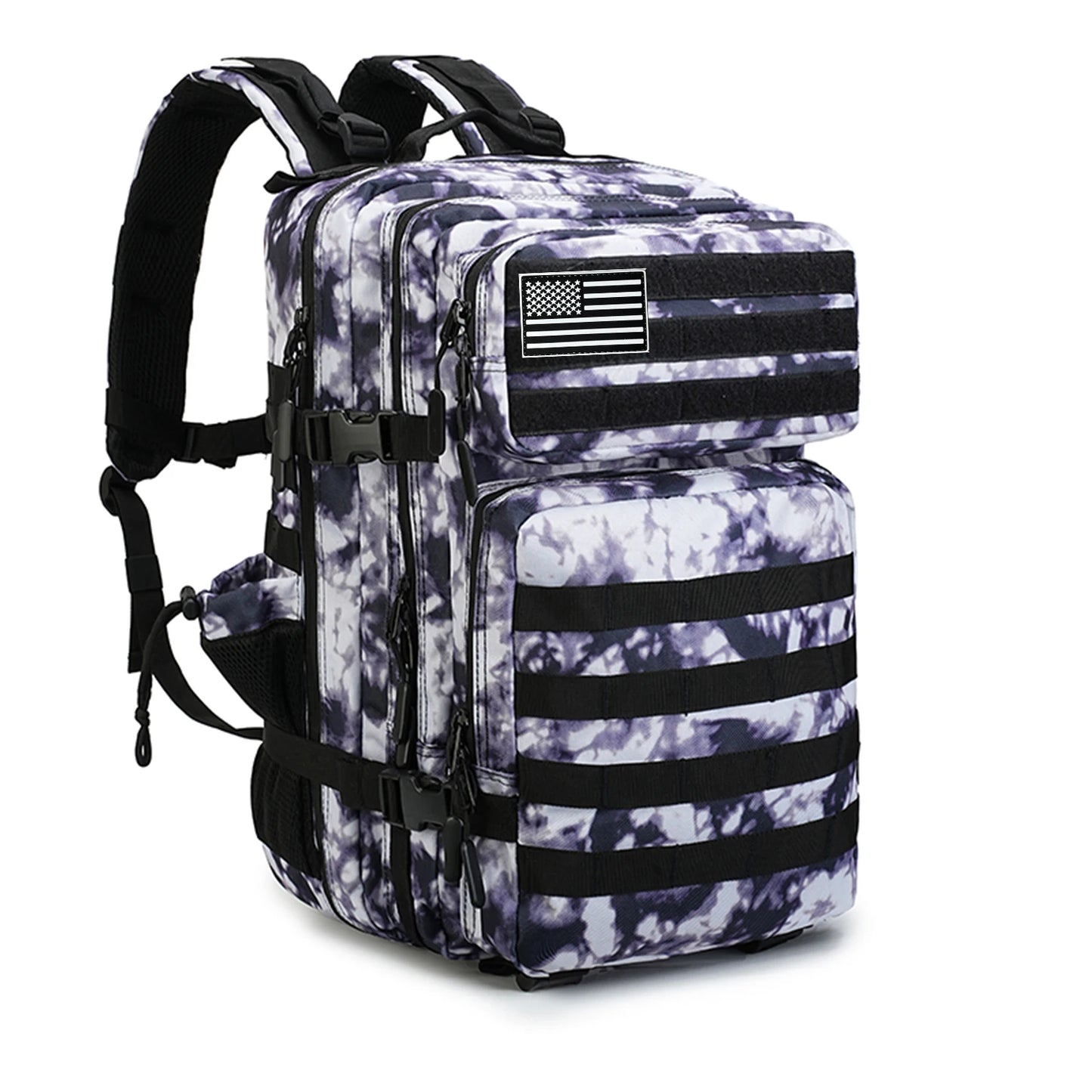 45L Tactical Backpack 3P Bag Assault Backpack Outdoor 3 Days Travel Waterproof Climbing Rucksack Camping Hiking Hunting Mochila