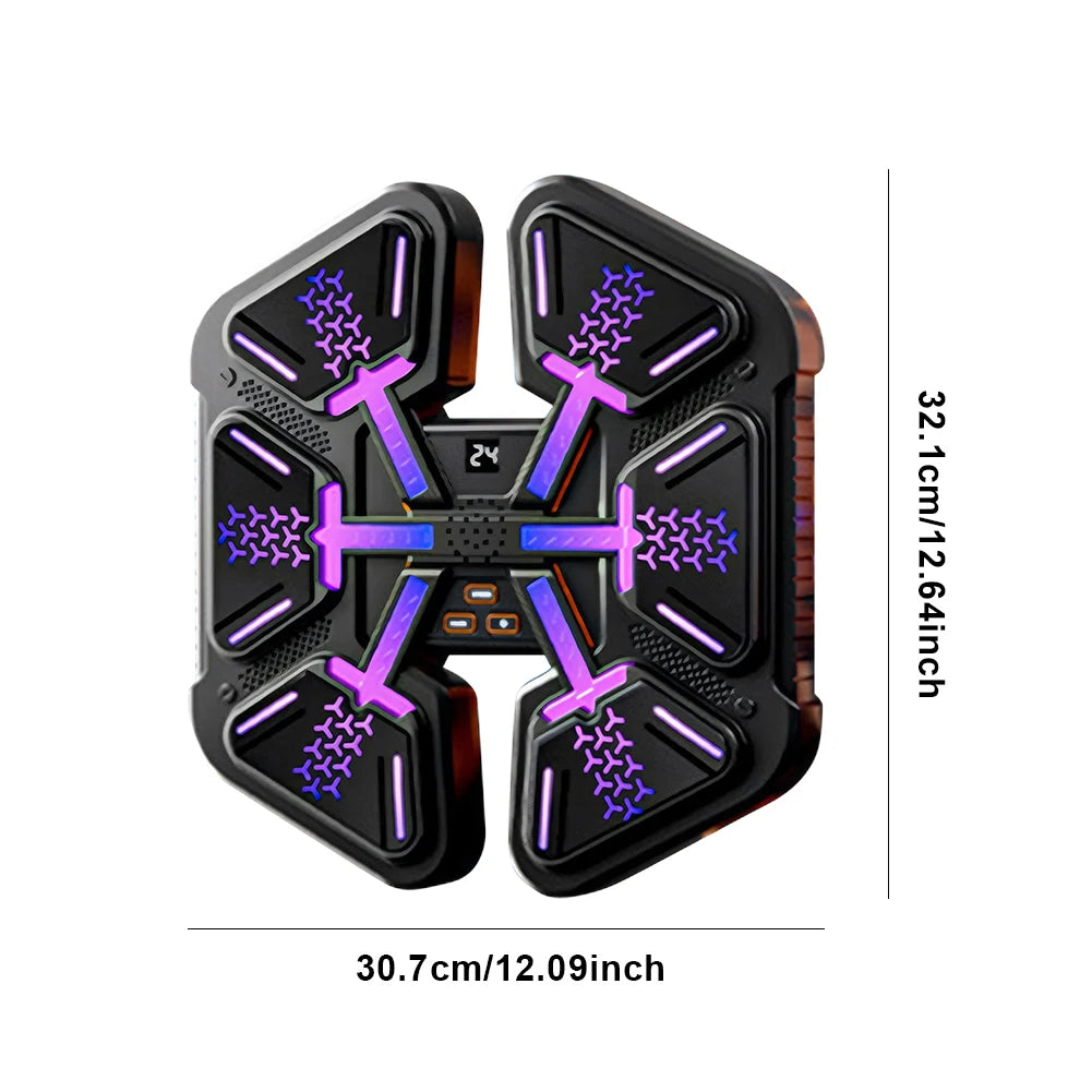 New Smart Music Boxing Wall Target Adult/Children Sports Fitness Boxing Trainer Home Exercise Response Training Boxing Machine